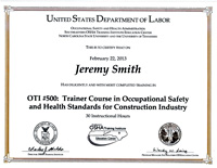 OSHA-500-cert